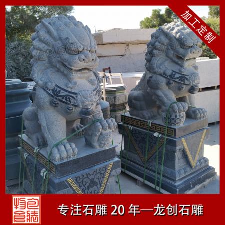 福建石雕獅子 石雕獅子加工 質量過關